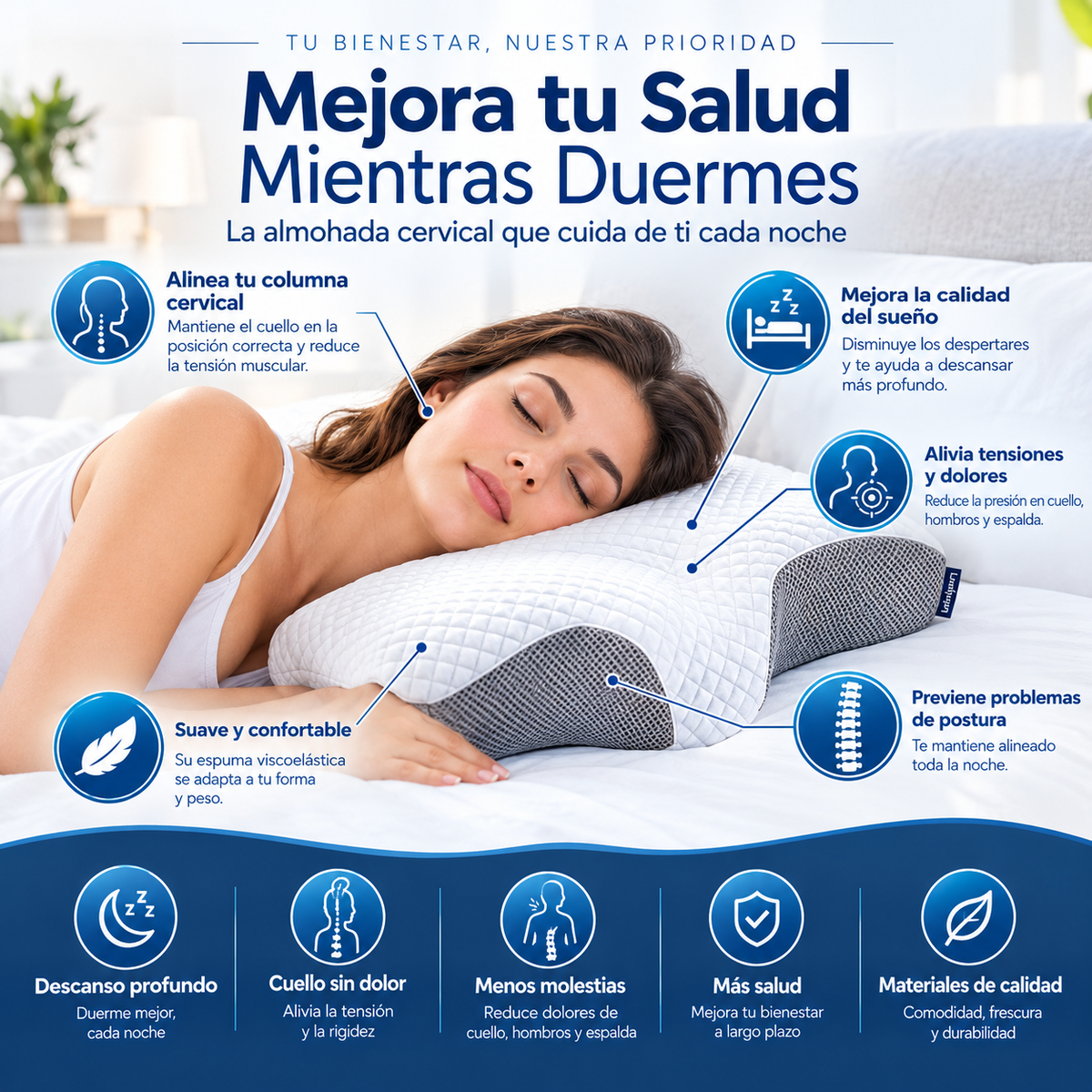 JosmoSleep – Almohada Cervical